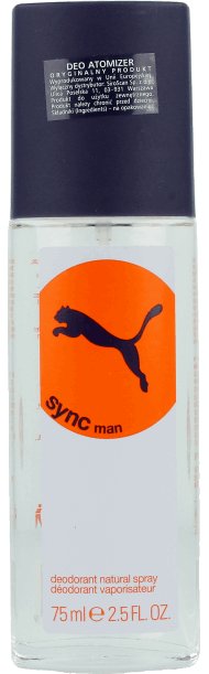 Puma, Sync, dezodorant w atomizerze dla mężczyzn, 75 ml , ...
