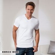 T-shirt męski bezszwowy Enrico mori, cena 18,99 PLN za sztuka ...