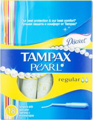 Tampax, Pearl Regular, tampony higieniczne, 18 szt. Tampax, ...