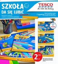 Tesco Szkoła da się lubić cz.2 -wyprawka ucznia promocje od 2014.08.21 do 2014.09.03