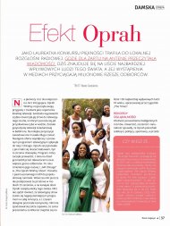 Damska strefa w magazynie Tesco: Efet Oprah