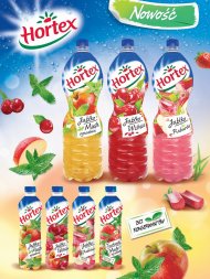 Owocowe napoje Hortex, różne smaki do wyboru