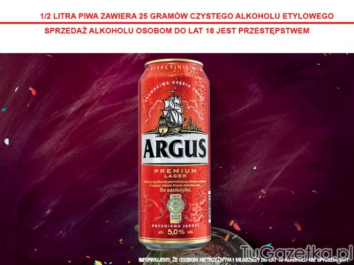 Piwo Argus Premium