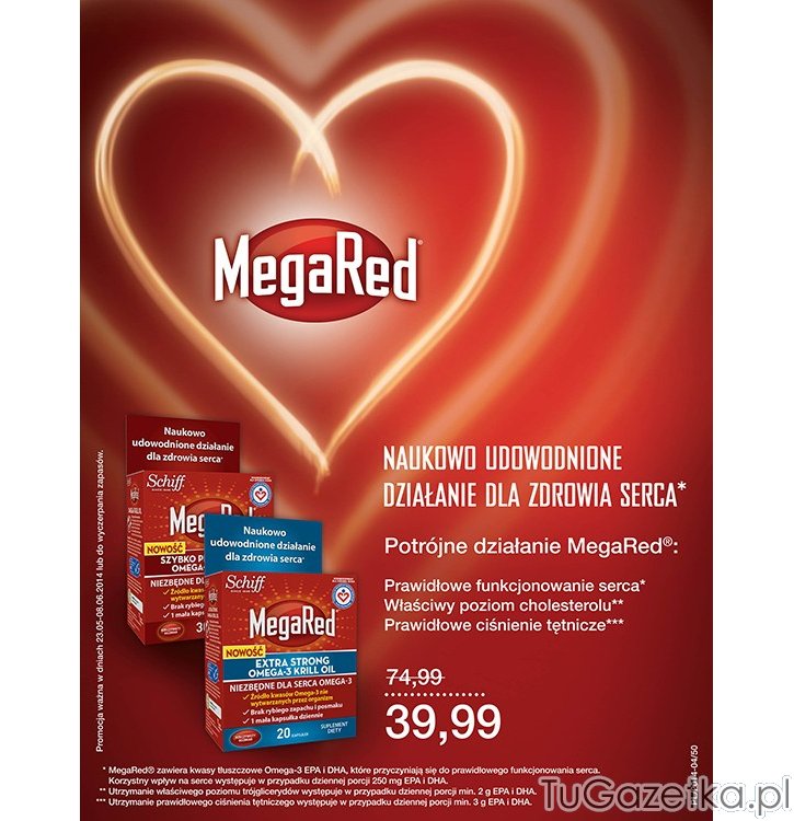 Mega Red serce zdrowie
