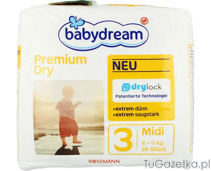 Premium Dry pieluszki