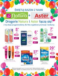 Gazetka Natura gazetka promocje od 2012.10.07 do 17 października - perfumeria drogeria