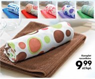 Komplet ręczników- w komplecie 4 ręczniki kuchenne o wymiarach: ...