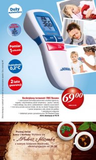 Specjalna oferta w sklepach Biedronka, nowoczesny termometr ...