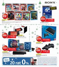 W świątecznej ofercie Tesco nowoczesna Konsola PS3 oraz bezprzewodowe ...