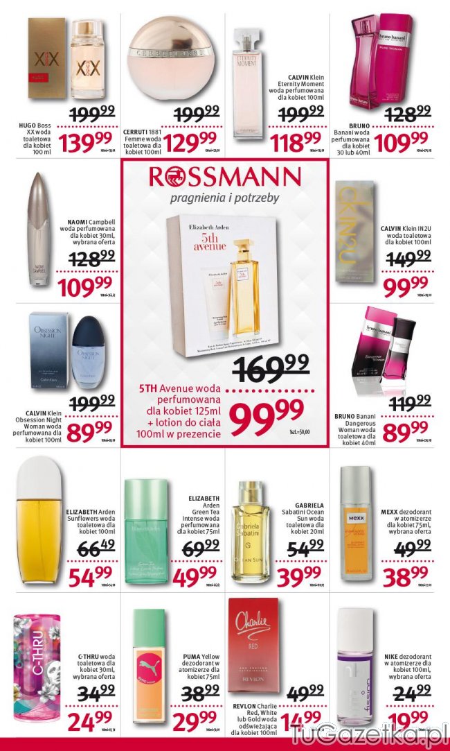 Rossmann perfumy