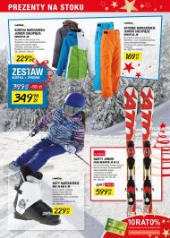 Kurtka narciarska Junior dla chłopca oraz spodnie narciarskie. ...