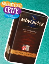 Kawa mielona Mövenpick , cena 19,99 PLN za 500 g/1 opak. 
- ...