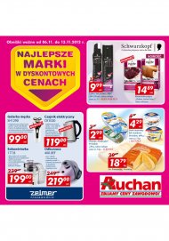 Gazetka Auchan promocje od 2012.11.06 do 13 listopad: spożywcze, tablety, sprzęt AGD, chemia gospodarcza