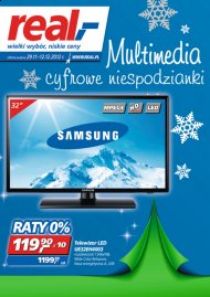 Gazetka Real promocje od 2012.11.29 do 12 grudzień elektronika sprzęt RTV komputery high tech święta