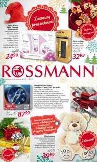 Gazetka Rossmann promocje od 2012.11.29 do 13 grudzień - zestawy kosmetyków na prezent, oferta świąteczna - promocje