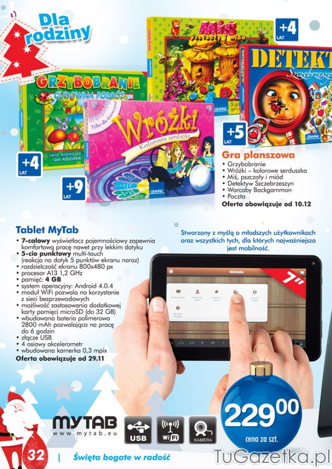 Tablet MyTab 7 Biedronka