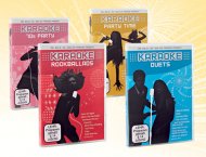 DVD karaoke , cena 19,99 PLN za 1 szt. 
do wyboru:
Lata 70te,
Duety,
Hity ...