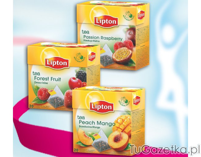 Lipton herbata piramidki
