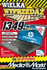 Laptop Compaq Pentium 2020