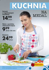 Biedronka gazetka promocje od 2013.01.28 do 20 luty 2013, wyposażenie kuchni, sprzęt agd, zastawa stołowa