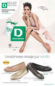 Gazetka Deichmann wiosna lato 2013 wiosenna kolekcja buty damskie, męskie, młodzieżowe