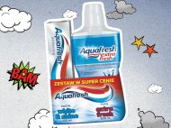 Aquafresh płyn do płukania jamy ustnej pasta wybielajaca , ...