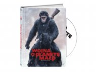 Film DVD i książka ,,Wojna o planetę małp" , cena 19,99 ...