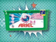 Ariel kapsułki do prania , cena 25,99 PLN za 32 szt./1 opak.
