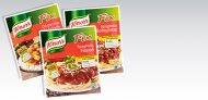 Fix Knorr , cena 4,58 PLN za zł 
bolognese, mięsny (39 g), ...