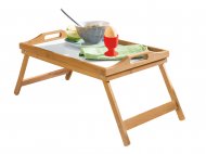 Bambusowy stolik śniadaniowy marki Livarnoliving, cena 34,99 ...