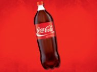 Coca-cola , cena 4,99 PLN za 2 L/1 opak., 1L=2,50 PLN.  
