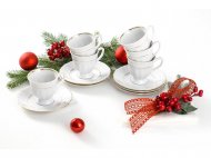 Zestaw kawowy na świąteczny stół, dla calej rodziny - skladajacy ...