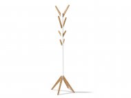 Wieszak bambusowy , cena 79,90 PLN. Nowoczesny, minimalistyczny ...