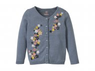 Sweterek z dziewczęcą aplikacją kwiatów, cena 19,99 PLN ...