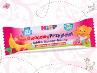 HiPP Batonik owocowy , cena 2,00 PLN za 25 g/1 opak., 100 g=10,76 ...