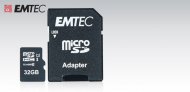 Karta pamięci EMTEC micro SDHC 32 GB z adapterem , cena 49,99 ...