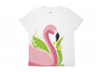 T-shirt dziecięcy , cena 12,99 PLN. T-shirt z motywem flaminga. ...