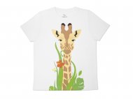 T-shirt młodzieżowy z nadrukiem żyrafy , cena 12,99 PLN 
- ...