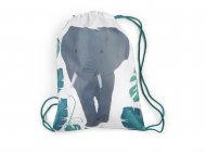 Plecak w formie worka z motywem afrykańskich zwierząt , cena ...