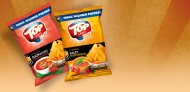 Chipsy Top Chips Tasty, 150 g , cena 1,99 PLN za /opak. 
o smaku ...