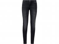 Jeansy , cena 49,99 PLN. Damskie jeansy z ciemnego materiału. ...