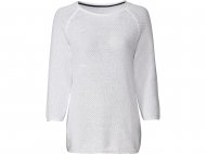 Sweter , cena 33,00 PLN. Biały damski sweter z okrągłym dekoltem. ...