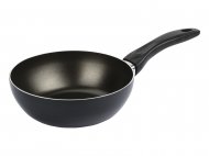 Aluminiowy wok , cena 17,99 PLN 
- odporność na temp. do ...