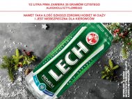 Lech Premium , cena 2,79 PLN za 500 ml/1 pusz., 1L=5,58 PLN.