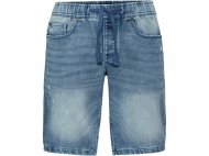 Bermudy , cena 37,00 PLN, Męskie jeansowe bermudy. 
- rozmiary: ...