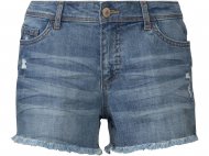 Szorty jeansowe , cena 34,99 PLN 
- rozmiary: 34-44
- z postrzępionym ...