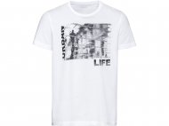 T-shirt męski z okrągłym dekoltem , cena 19,99 PLN 
- rozmiary: ...
