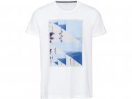 T-shirt męski z okrągłym dekoltem, cena 19,99 PLN 
- rozmiary: ...
