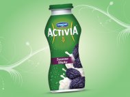 Danone Activia Jogurt pitny , cena 1,69 PLN za 195 g/1 opak. ...