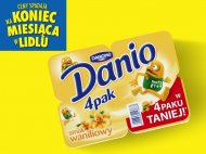 Danone Danio serek o smaku waniliowym , cena 3,00 PLN za 4 x ...